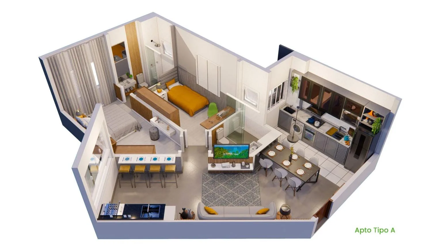 Grand Solaris Club Residence | Apartamentos na Planta em Foz do Iguaçu - PR - Foz do Iguaçu - PRdormitorios:2 e 3 dormitórios
